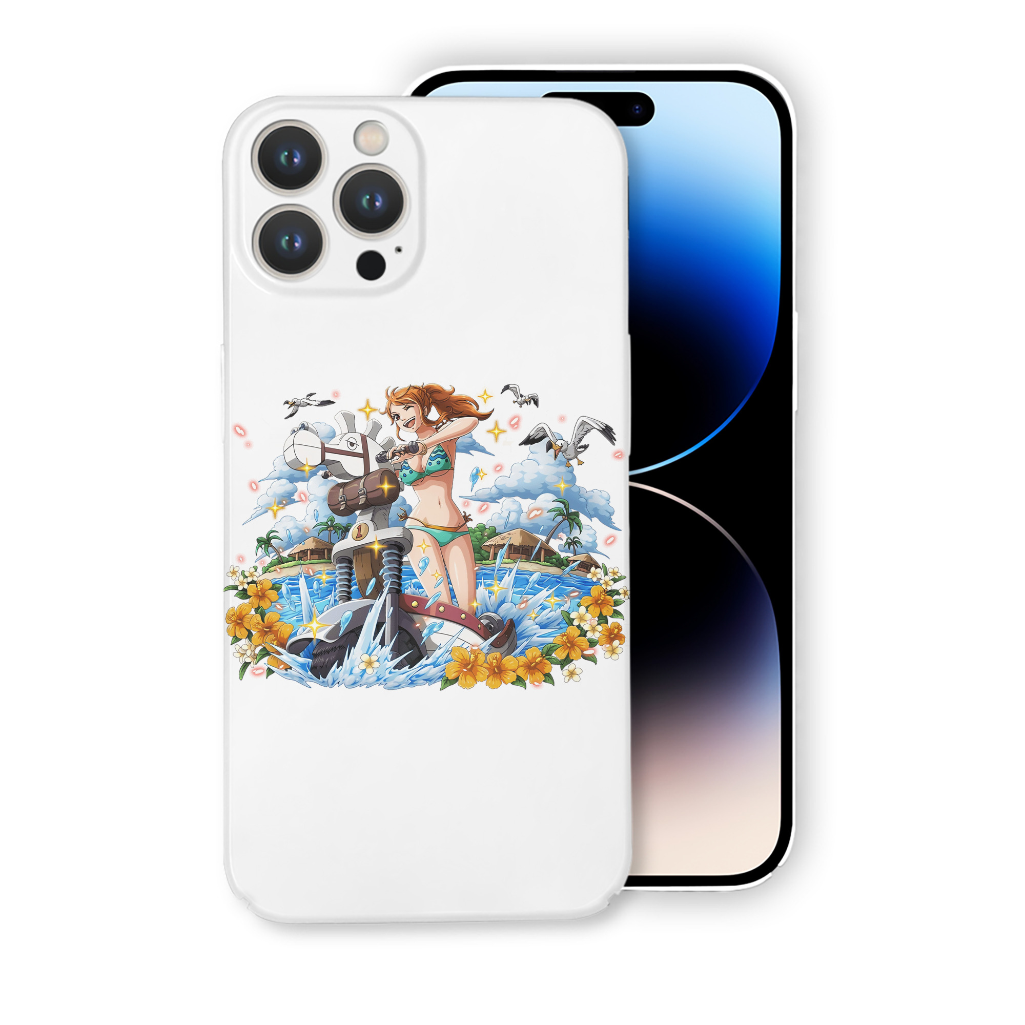 （画像用） ワンピース ナミ ONE PIECE Nami 【iPhone 14シリーズ対応】ハードケース